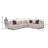 Ainsley Upholstered L-Shaped Sectional Right Hand Facing-92568279