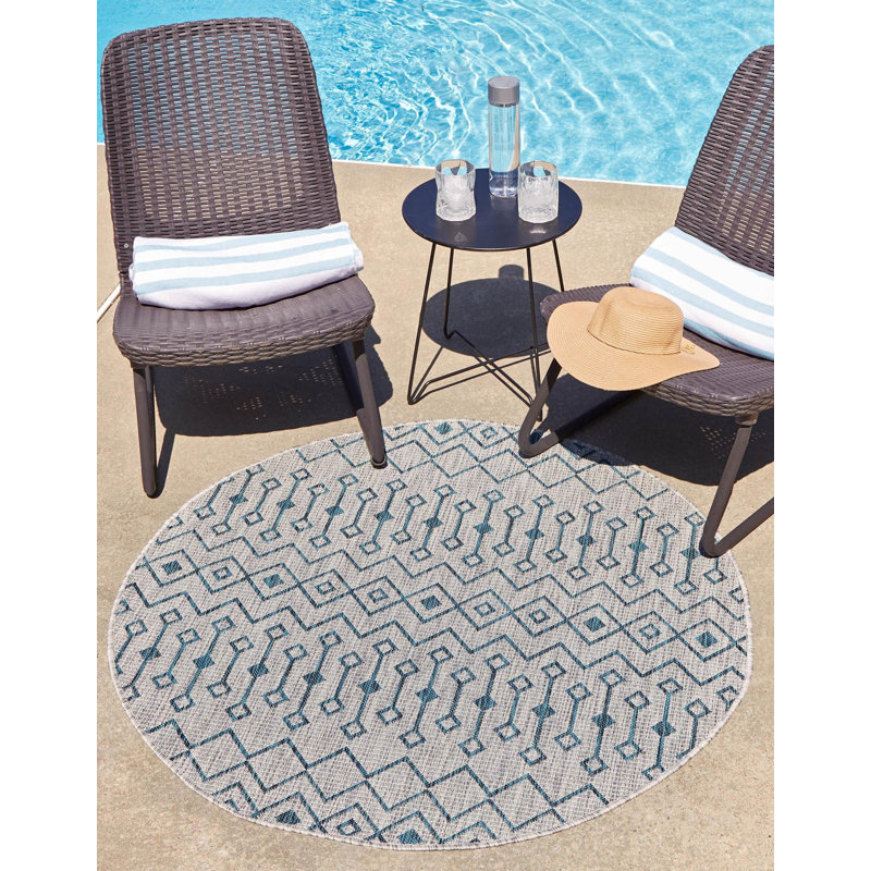 Tapis d'extérieur Preen, Rond 13 pi
