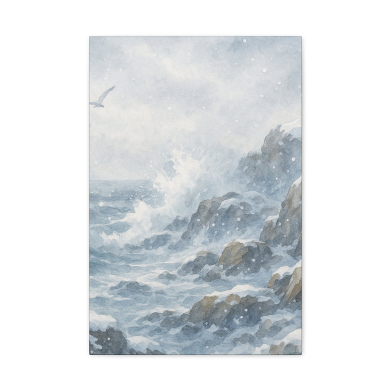 Aaroon Single Picture Frame Print on Canvas, 60.96 cm H x 40.64 cm W