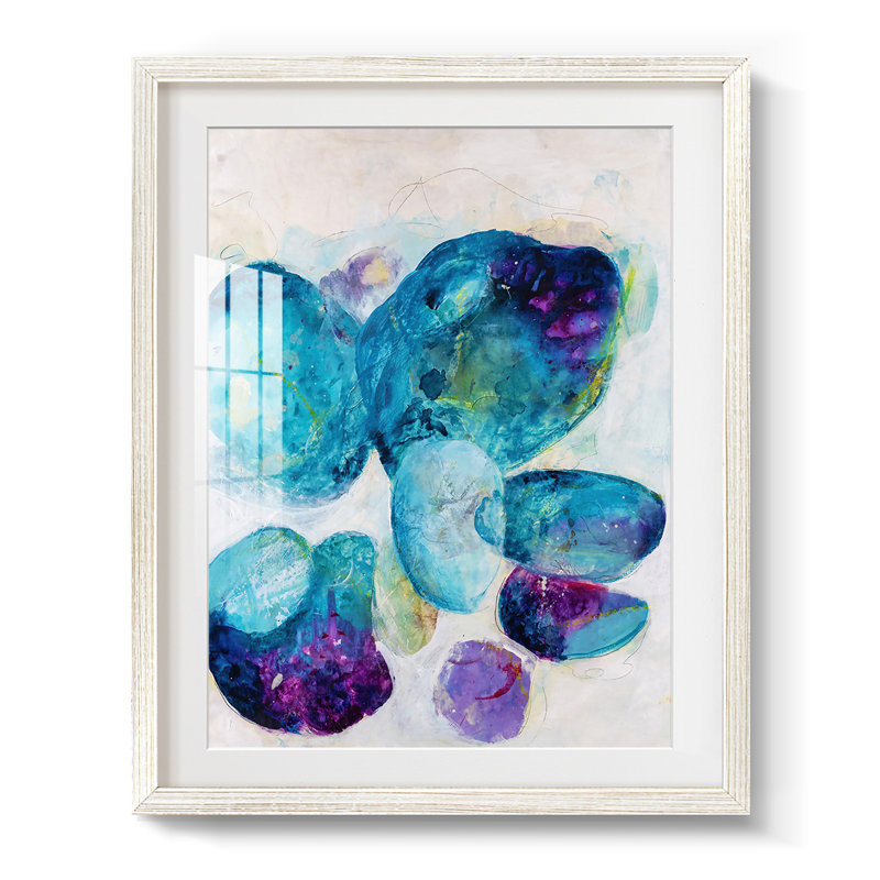 Aegean Dream II - impression encadrée, H 19,5 po x l 16,5 po, Blanc
