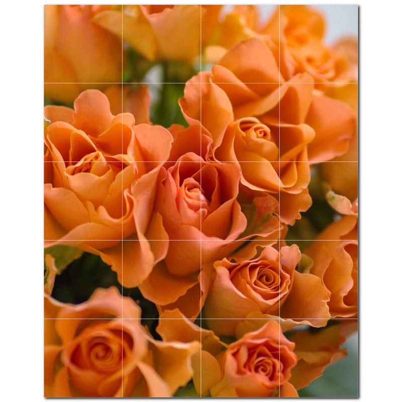 Fleurs photo 4,25 x 4,25