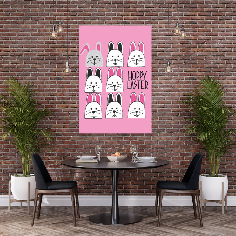 Reproduction d'art mural Hoppy, H 60 po x l 40 po