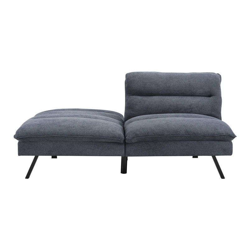 Canapé-lit Lathem, Gris anthracite