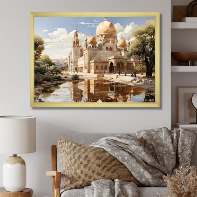 " Islam Art Golden Dome II "