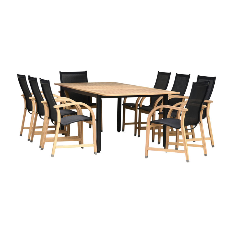 Ensemble repas extensible pour 8 personnes Anautica