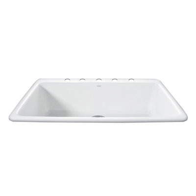 Évier de cuisine encastré L 33 po x l 22 po Del Ray
