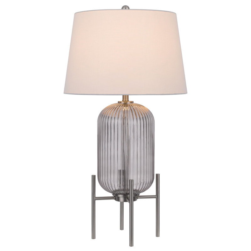 Lampe de table en verre Bernoussi