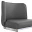 Tabouret de comptoir rembourré 26 po Bittencourt-710901363-723689588