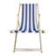 Fauteuil en bois Populus Blue