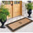 Monogrammed Triple Classic Border Natural Coir Door Mat with PVC Backing – Heavy-Duty, Anti-Shed & Easy to Clean-91901872-92575796
