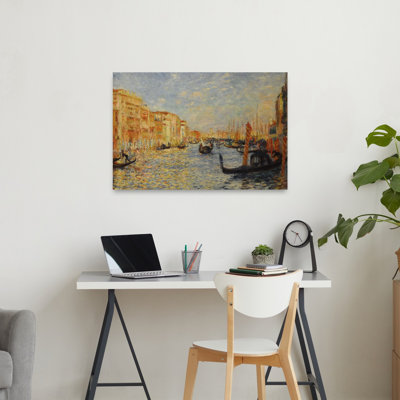 «Grand Canal Venice Classic Architecture Coastal», reproduction d'art mural