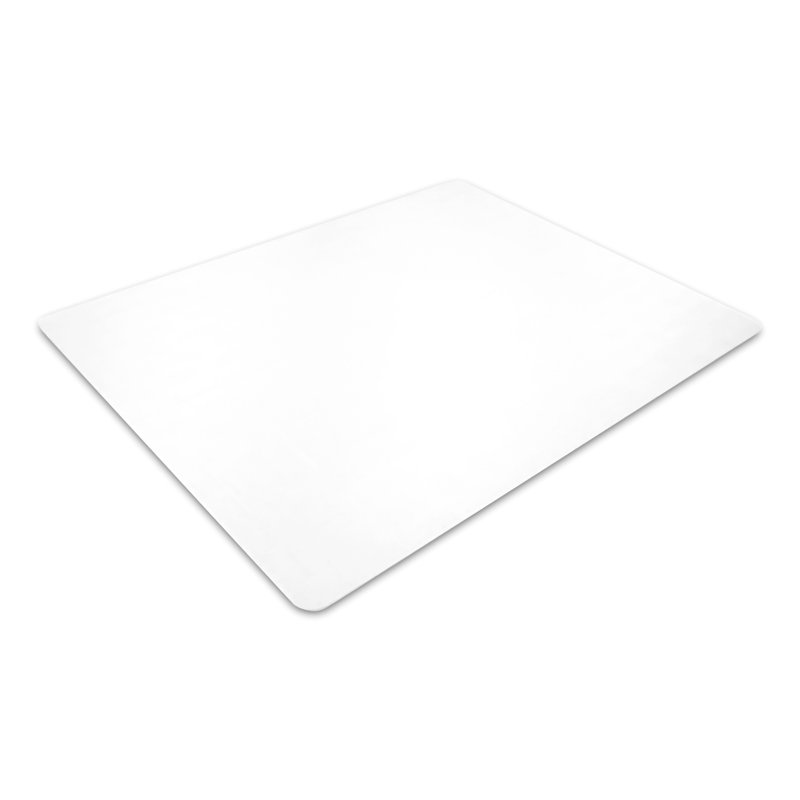 Medium Pile Carpet Rectangle Chair Mat, 118.5 cm W x 75 cm L