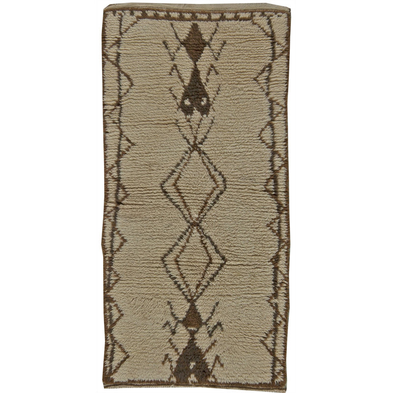 Vintage One-of-a-Kind Runner 2'6" X 6'2" Area Rug