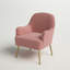 Ebenezer Velvet Armchair-53399943