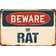 SignMission Beware of Rat Sign | Wayfair