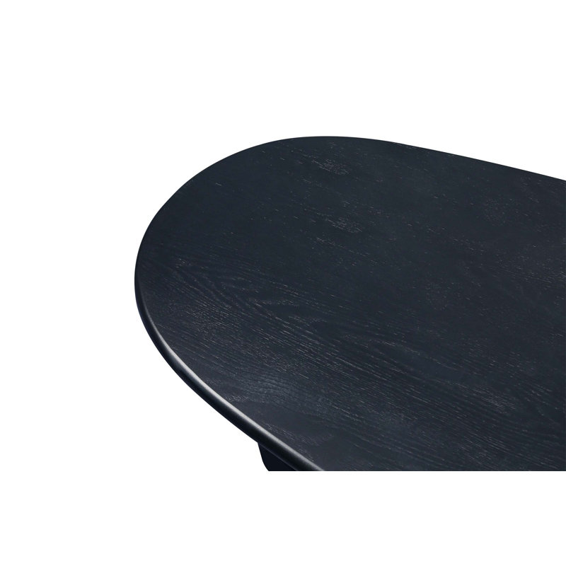 Single Coffee Table, Antique Black