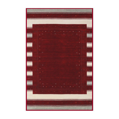 Tapis beige/brun contemporain