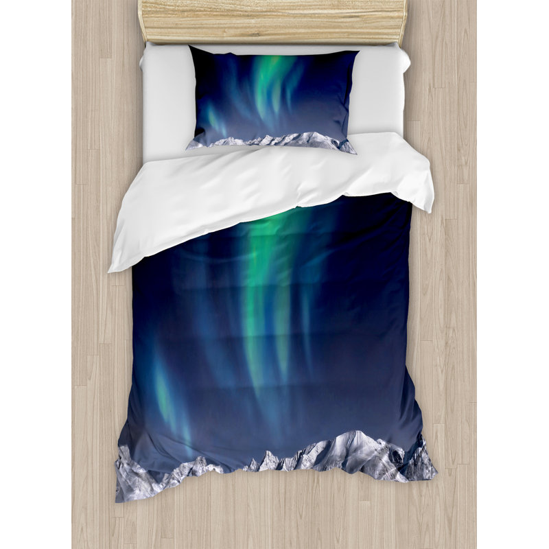 Modern & Contemporary Abstract Duvet Cover, Twin Duvet Cover + 1 Standard Sham