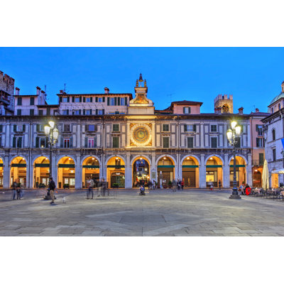 Brescia, Italy by Bogdan Lazar - Wrapped Canvas Print