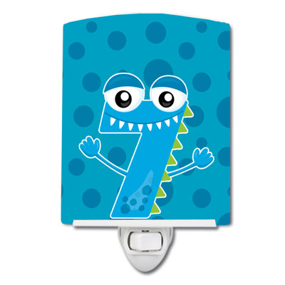Monster Month 7 Ceramic Night Light