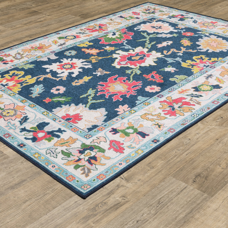 Tapis à poils plats Kugler, Rectangle 3 pi 3 po x 5 pi