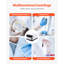 Centrifugeuse 2/5/10/15/50 ml vitesse 500 à 4 000 tr / min avec 1 rotor et minuterie