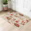 Tapis intérieur crème crème lavable à la machine-681053826