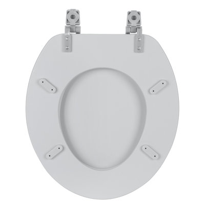 Siège de toilette rond standard en vinyle 17 po Fantasia