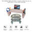 Amenata Plastic Adjustable Rectangle Activity Table