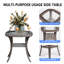Ensemble de conversation pour l'extérieur avec 2 chaises pivotantes et table d'appoint-129230228