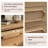 Traditional 28.3''W 3-Drawer Solid Wood Nightstand with Built-in Outlets and Pull-out Shelf, Mid-Century Rustic End Table with Charging Station, Modern Wooden Side Table for Bedroom, Living Room, Fully Assembled-2021801631