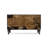 Modern Black Solid Wood Accent Cabinet