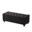 Banc de rangement rembourré en polyester 48,8 po-355329020