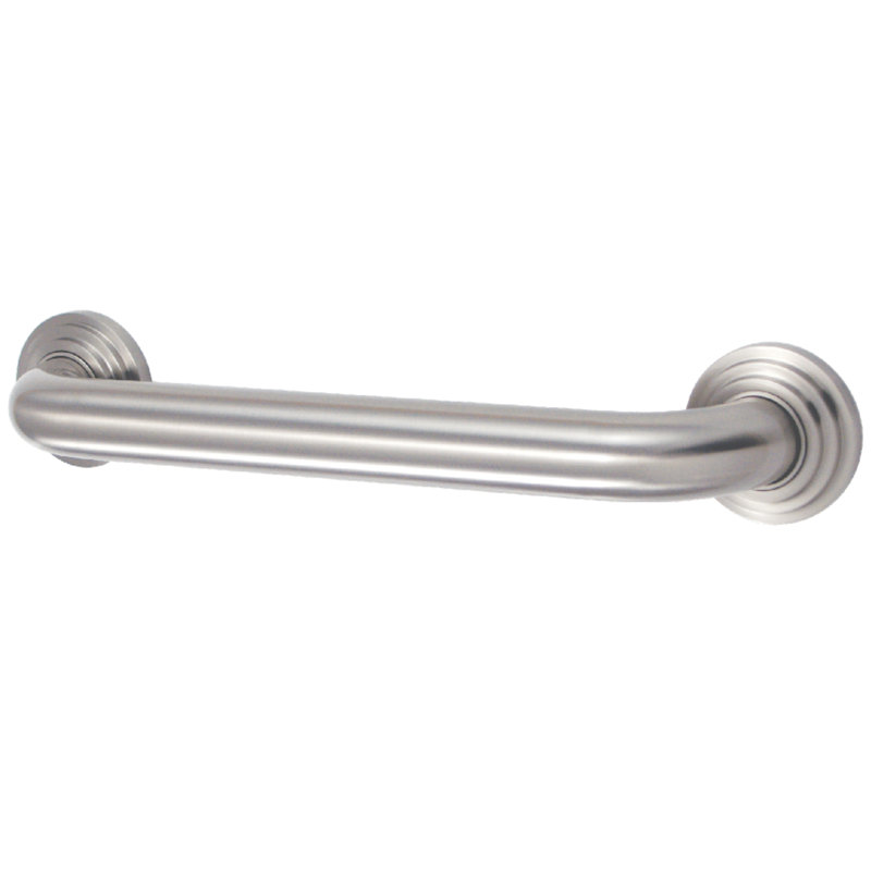 Barre d'appui de 1-1 / 4 po Kingston Brass Milano, l 18 po, Nickel brossé