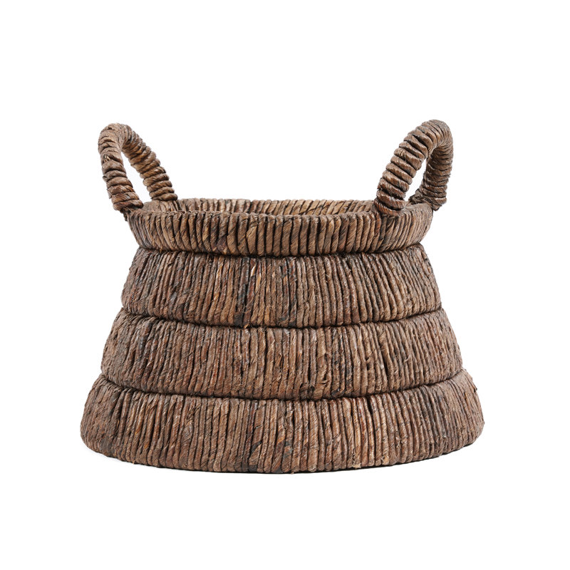 17 Stories Banana Leaf Decorative Basket