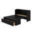 Lit escamotable double avec port USB et tiroir-1411348385