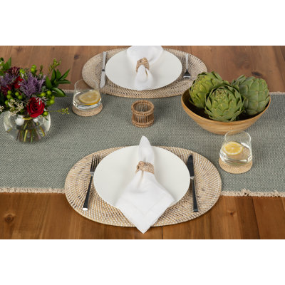 Woodside Jute Oval Placemat