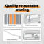 Brayden Studio Polyester Cover Retractable Door / Window Awning-2146976338-2146976343
