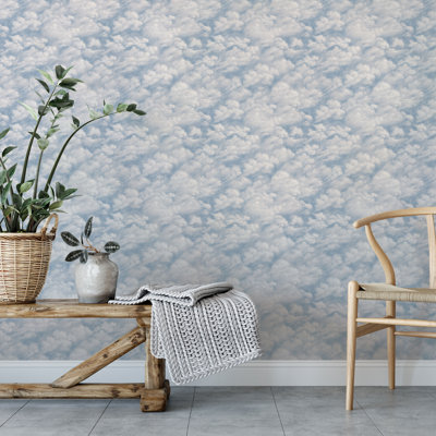 Clouds Peel and Stick Wallpaper