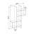 Hester Geometric Solid Wood Wall Shelf