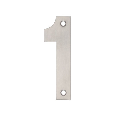 10.2cm H Stainless Steel House Number