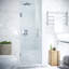 Porte de douche à charnière sans cadre 70 po Fellow Series-20625442