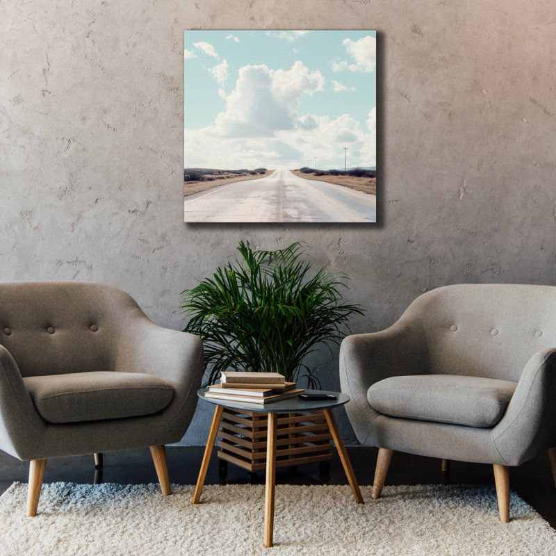  «The Road Home» par Decent Exposures, art mural sur toile, 37 po x 37 po, H 37 po x l 37 po