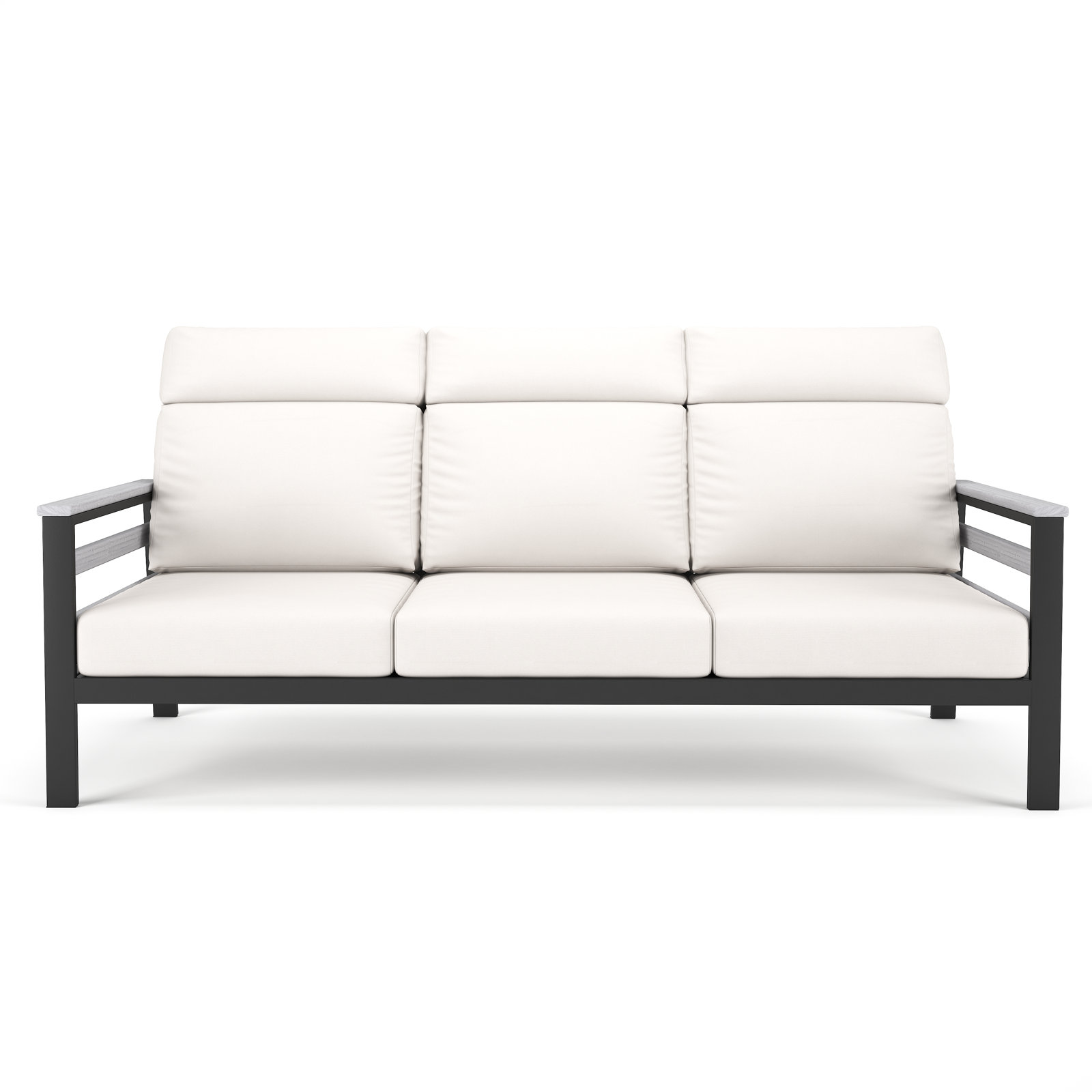 Townsend 80" Sunbrella® Patio Sofa, White, Canvas White