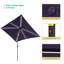 Parasol de 120 po Dorain-859663812