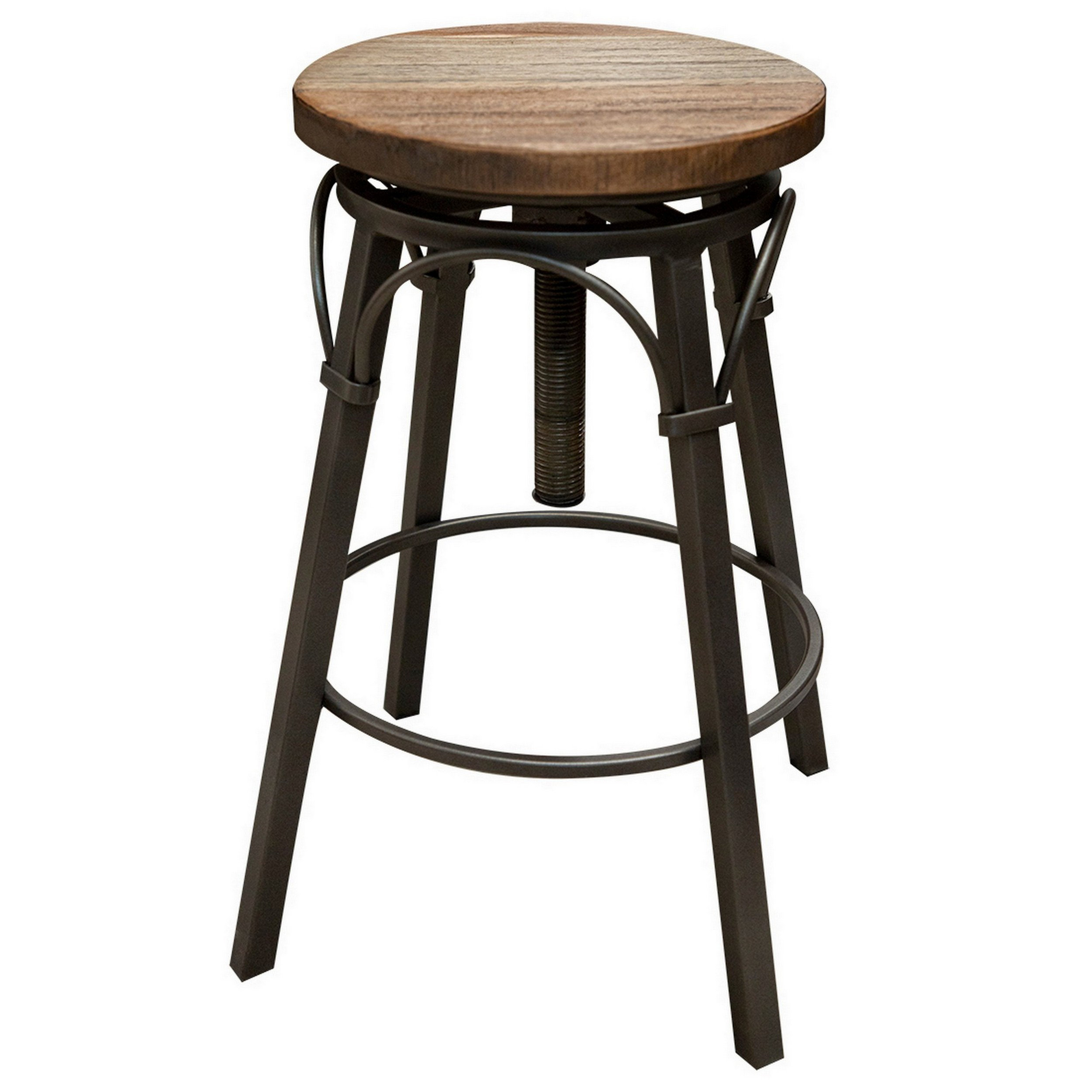 Garon swivel adjustable height best sale bar stool