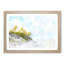 Beach in Pernambuco Brazil in Abstract - Picture Frame Graphic Art Print-55683704-55683707