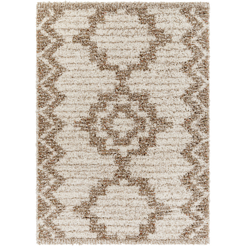 Tapis à poil long Bavita CPS2305, Rectangle 6 pi 7 po x 9 pi
