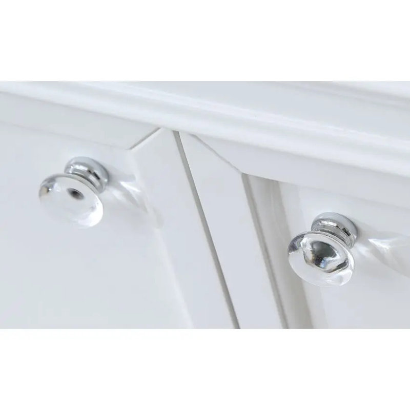 Derby 60" Double Sink Bathroom Vanity Set with Mirror, White
