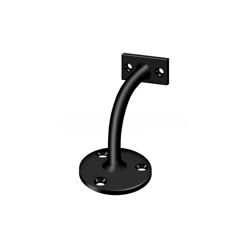 3.25" Projection Light Duty Hand Rail Bracket, Black